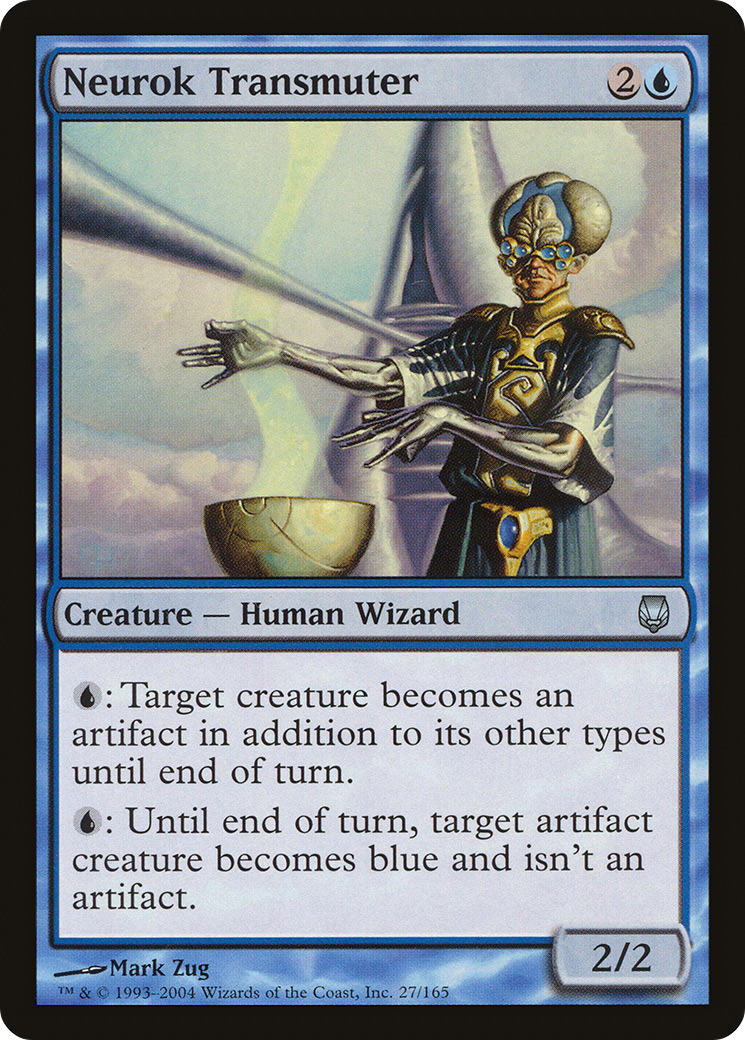 Neurok Transmuter (DST-027) - Darksteel Foil