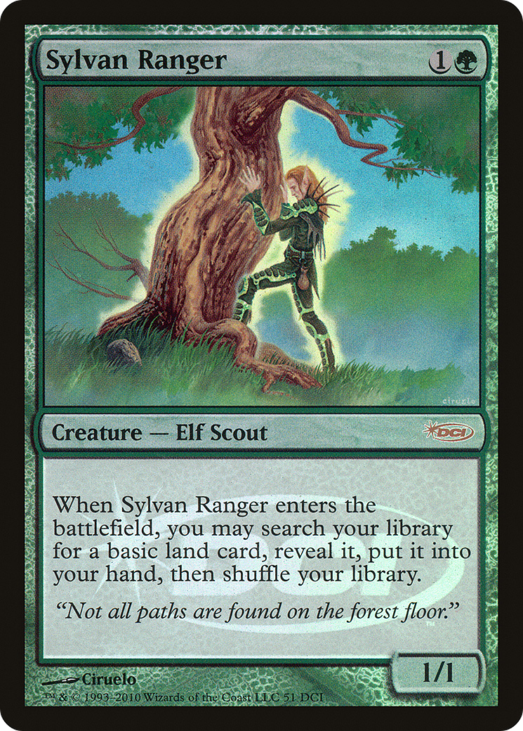 Sylvan Ranger (WPN-051) - DCI Promos Foil