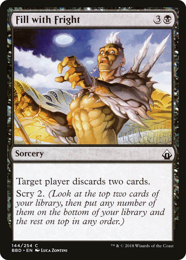 Fill with Fright (BBD-144) - Battlebond Foil