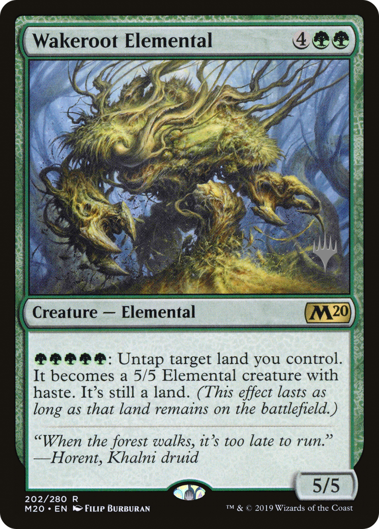 Wakeroot Elemental (PPM20-202P) - Core Set 2020 Promos