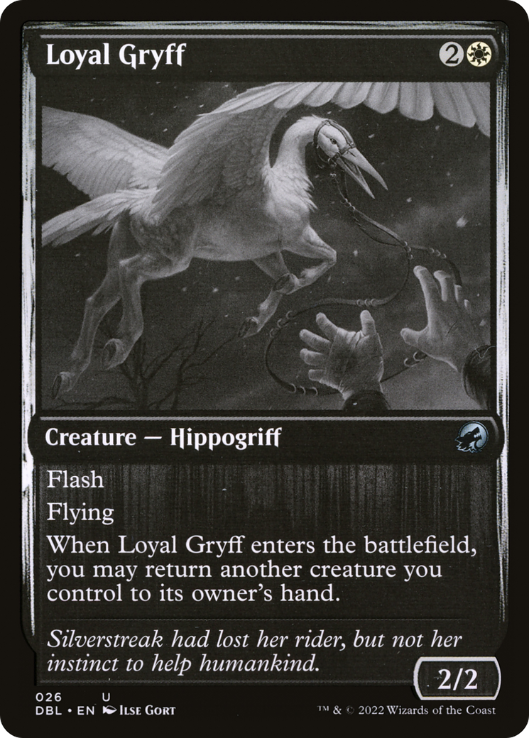 Loyal Gryff (DBL-026) - Innistrad: Double Feature Foil