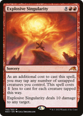 Explosive Singularity (NEO-140) - Kamigawa: Neon Dynasty Foil