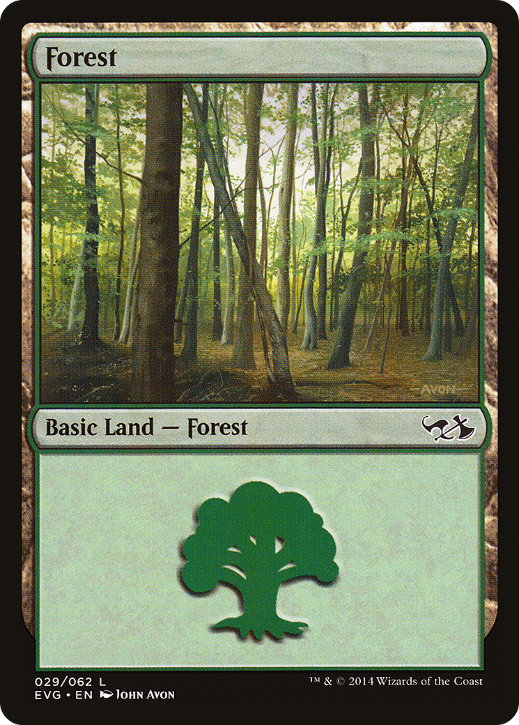 Forest (DD3-029) - Duel Decks Anthology: Elves vs. Goblins