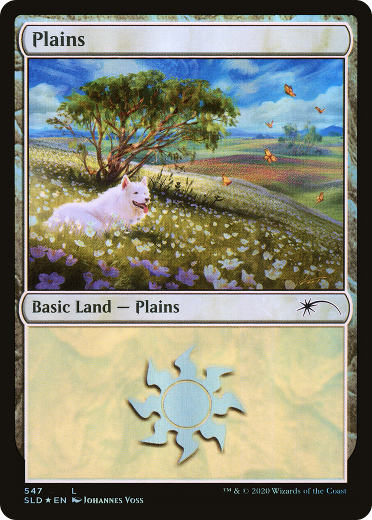 Plains (SLD-547) - Secret Lair Drop Foil