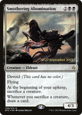 Smothering Abomination (PRE-99S) - Battle for Zendikar Promos: (devoid) Foil