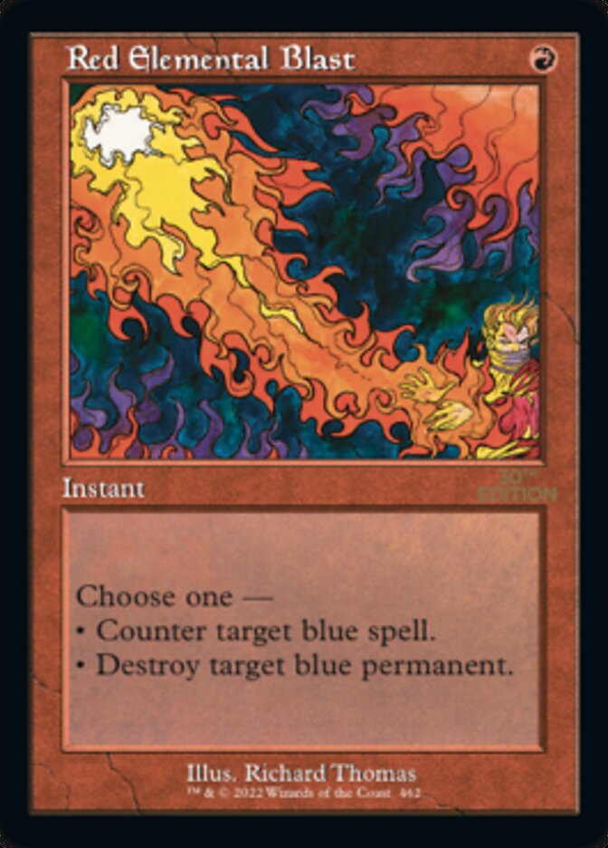 Red Elemental Blast (30A-462) - 30th Anniversary Edition