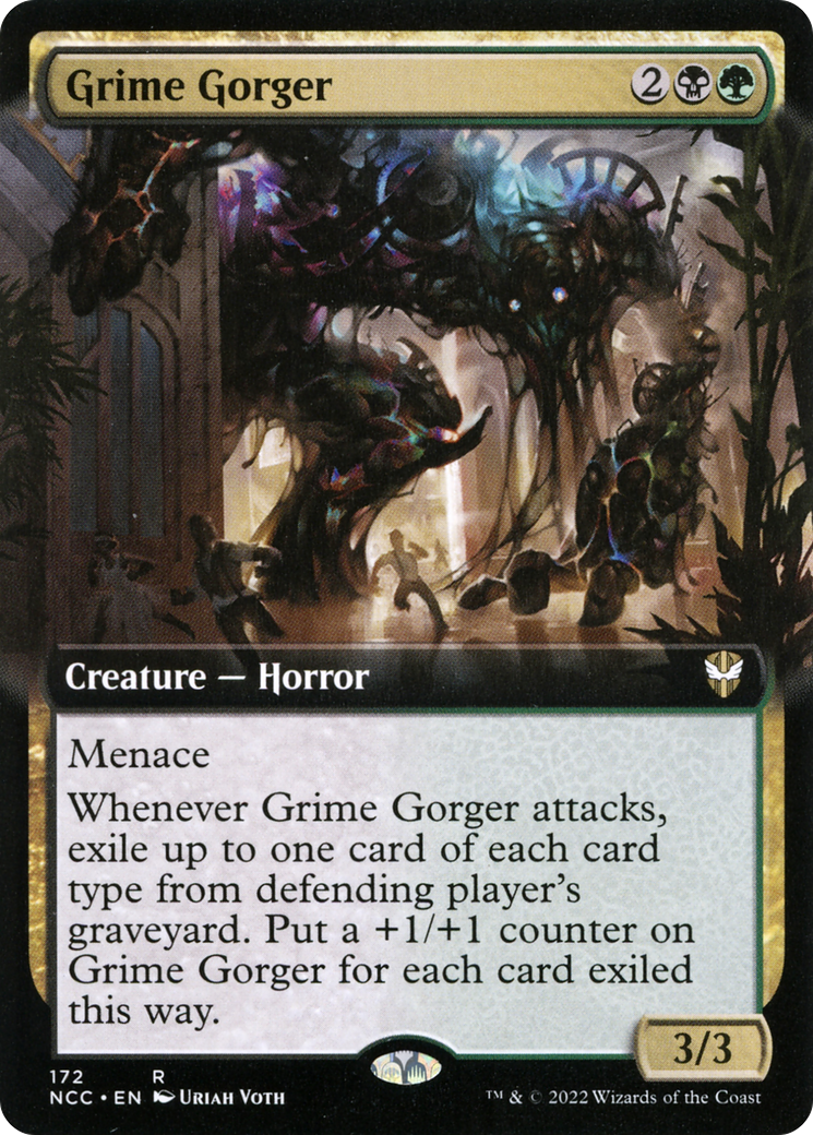 Grime Gorger (NCC-172) - New Capenna Commander: (Extended Art)