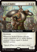 Jacked Rabbit (BLC-045) - Bloomburrow Commander: (Extended Art)