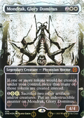 Mondrak, Glory Dominus (ONE-424) - Phyrexia: All Will Be One: (Showcase) (Borderless) Foil