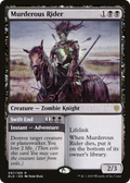 Murderous Rider // Swift End (ELD-097) - Throne of Eldraine Foil