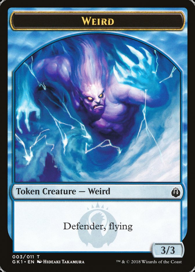 Weird // Goblin (GR1-003) - GRN Guild Kit Tokens