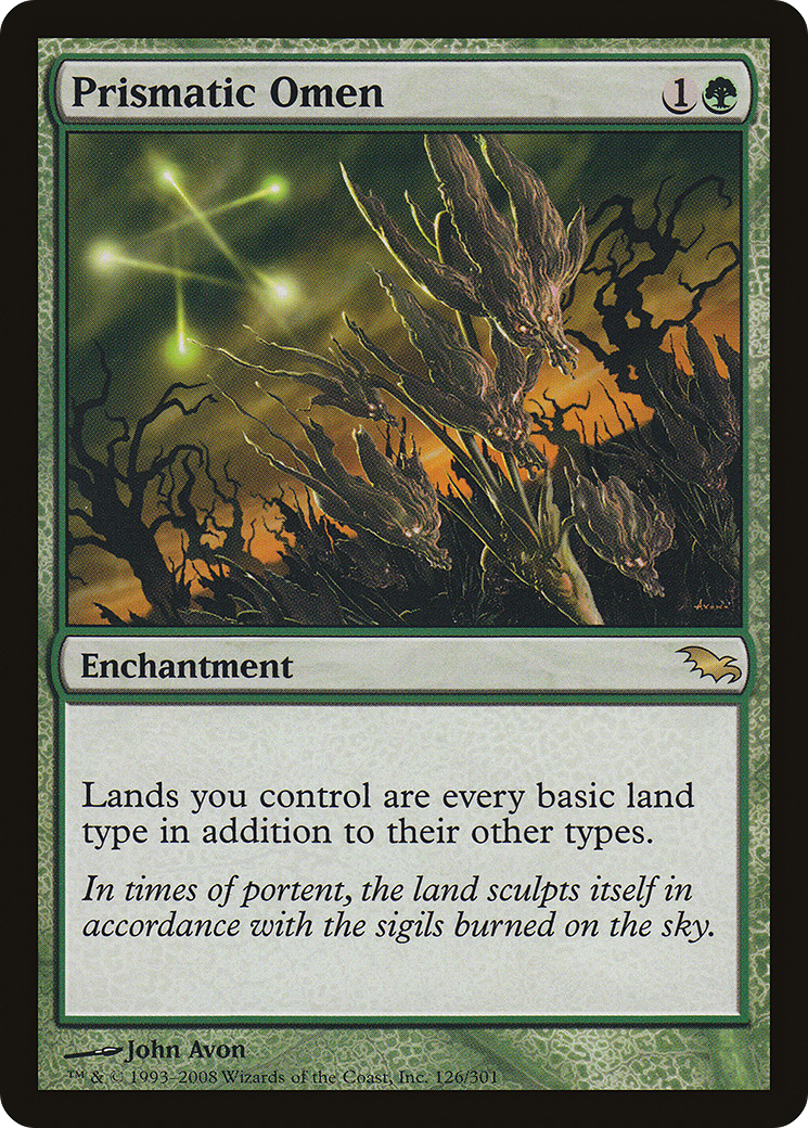 Prismatic Omen (SHM-126) - Shadowmoor