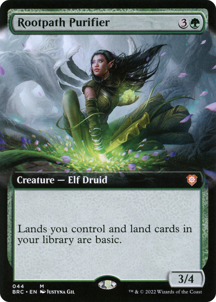 Rootpath Purifier (BRC-044) - The Brothers' War Commander: (Extended Art)