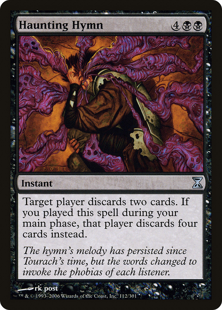 Haunting Hymn (TSP-112) - Time Spiral Foil