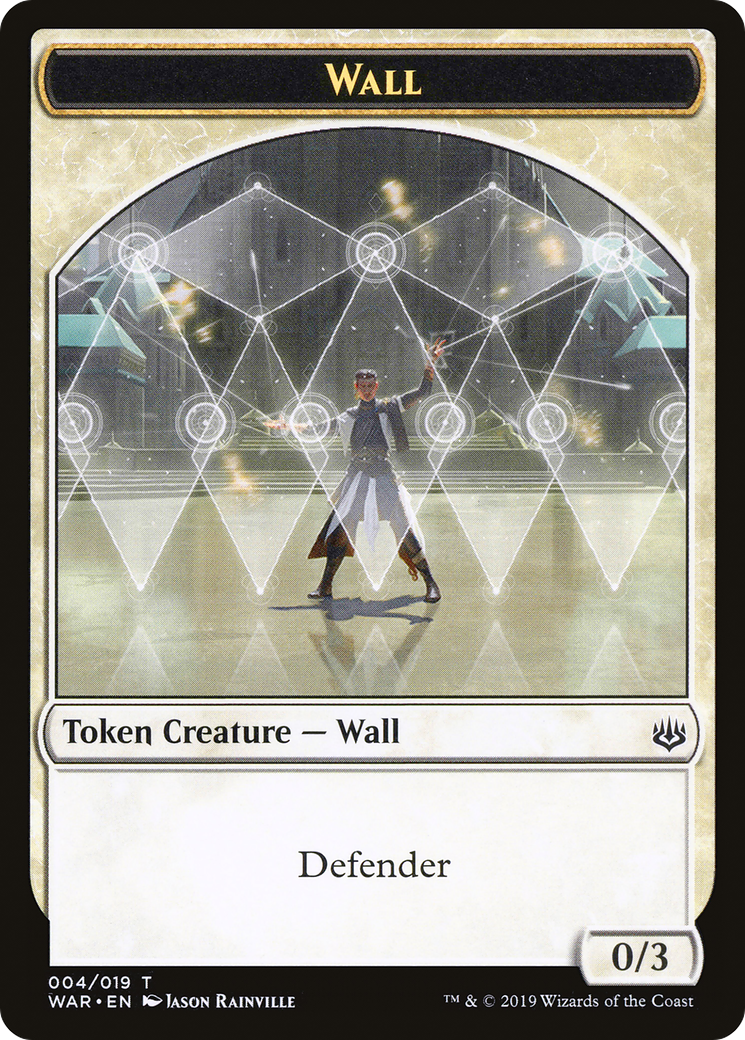 Wall (WAR-004) - War of the Spark Tokens