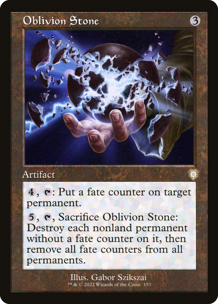 Oblivion Stone (BRC-153) - The Brothers' War Commander