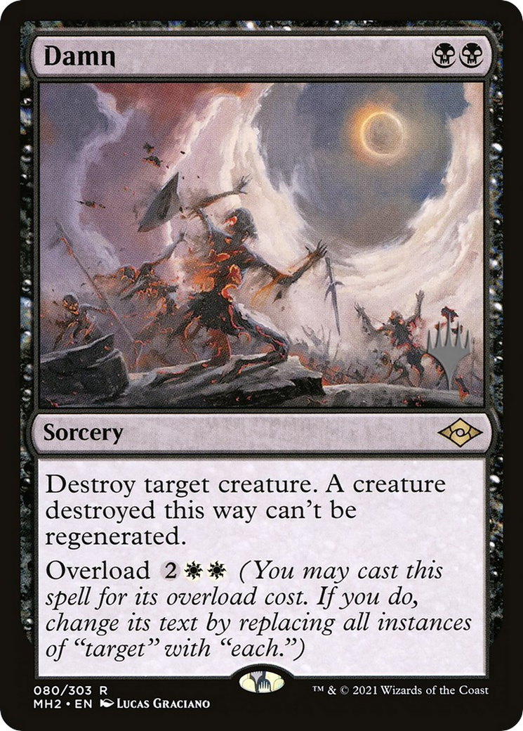 Damn (PPMKM-80P) - Modern Horizons 2 Promos