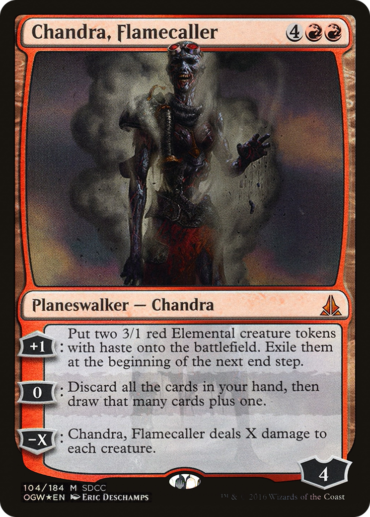 Chandra, Flamecaller (MEDIA-104) - San Diego Comic-Con 2016 Foil