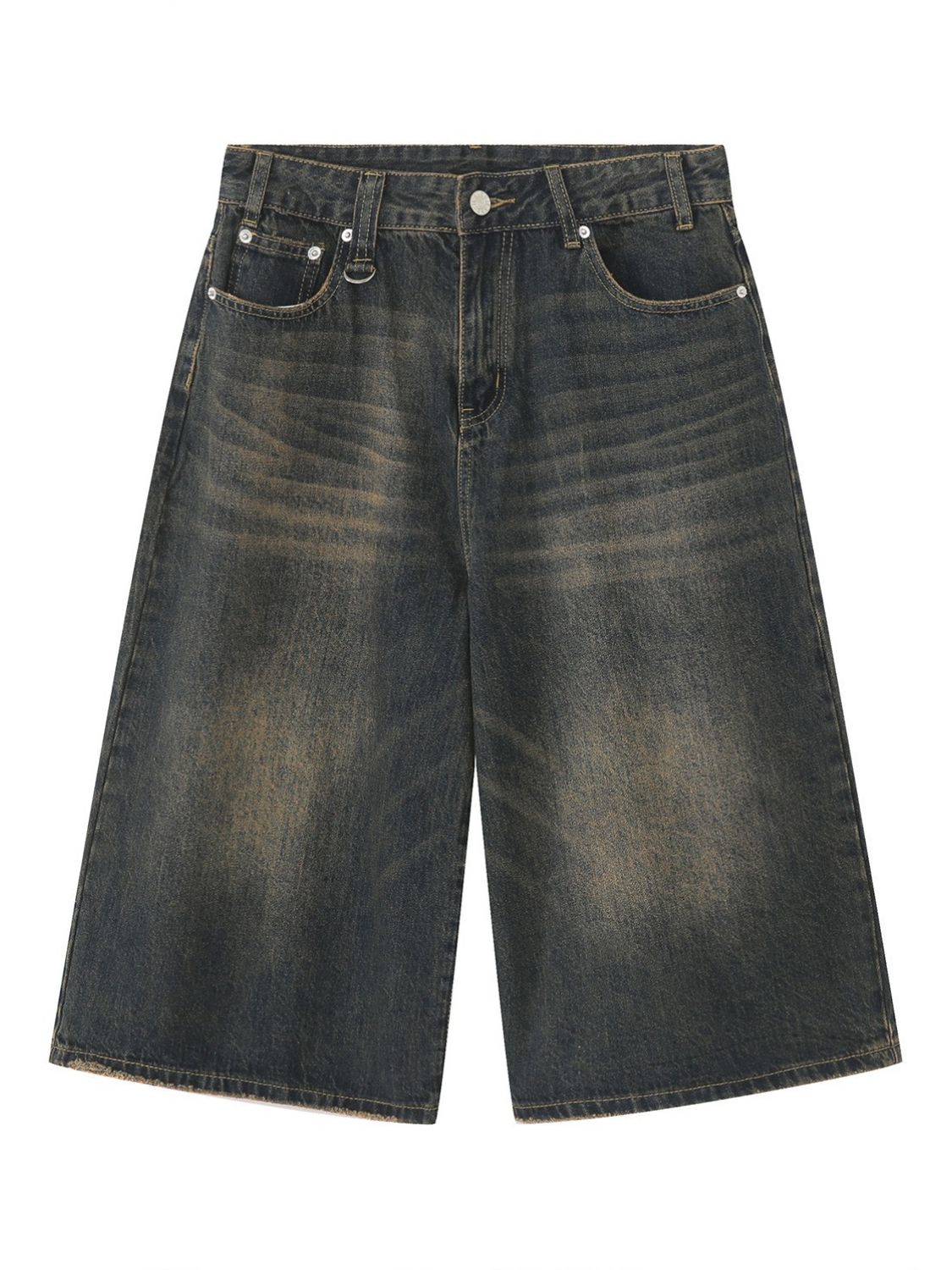 Wide Leg Cropped Jeans