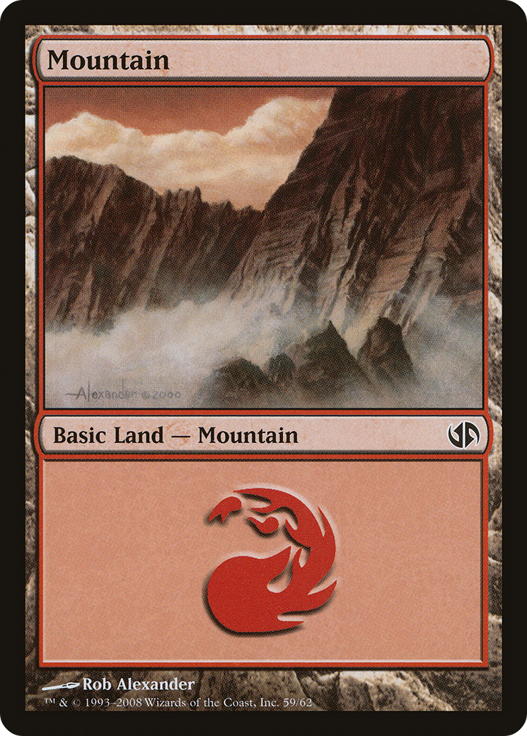 Mountain (DD2-059) - Duel Decks: Jace vs. Chandra