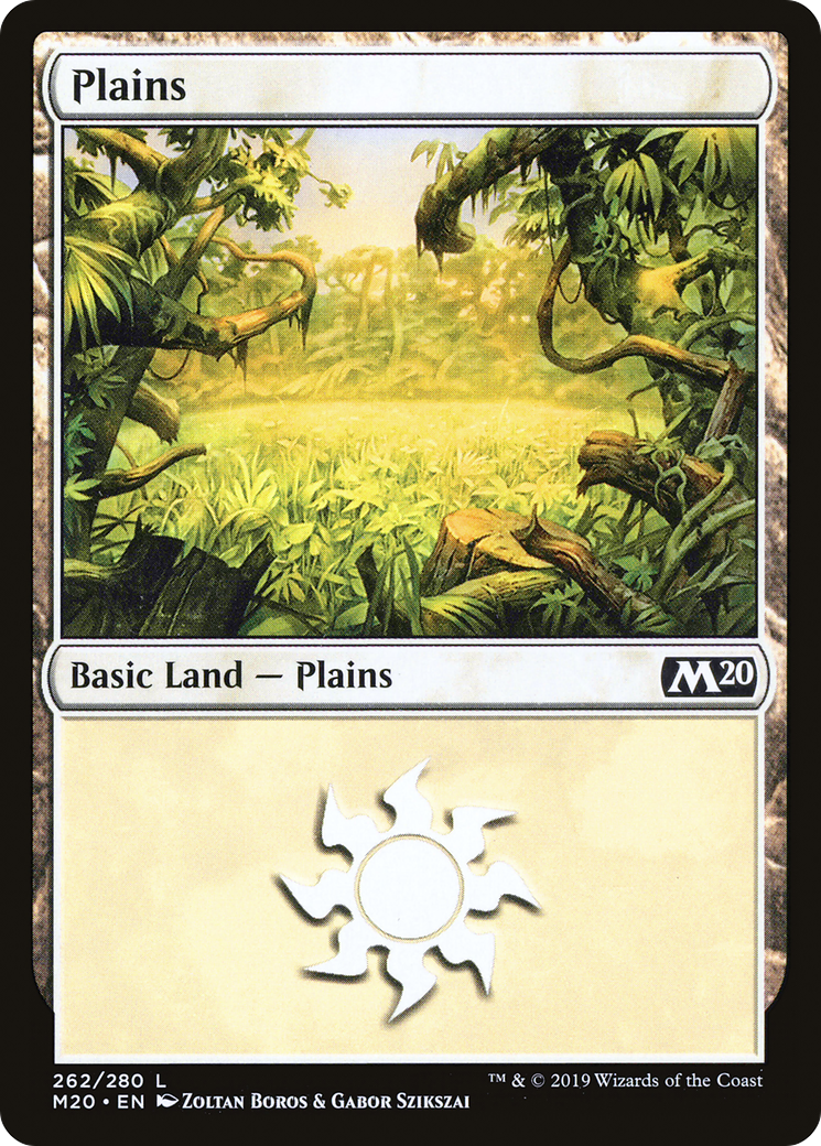 Plains (M20-262) - Core Set 2020 Foil