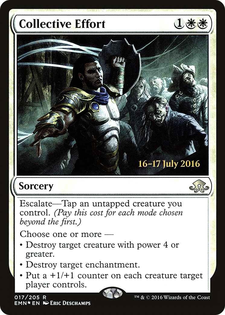 Collective Effort (PRE-17S) - Eldritch Moon Promos Foil