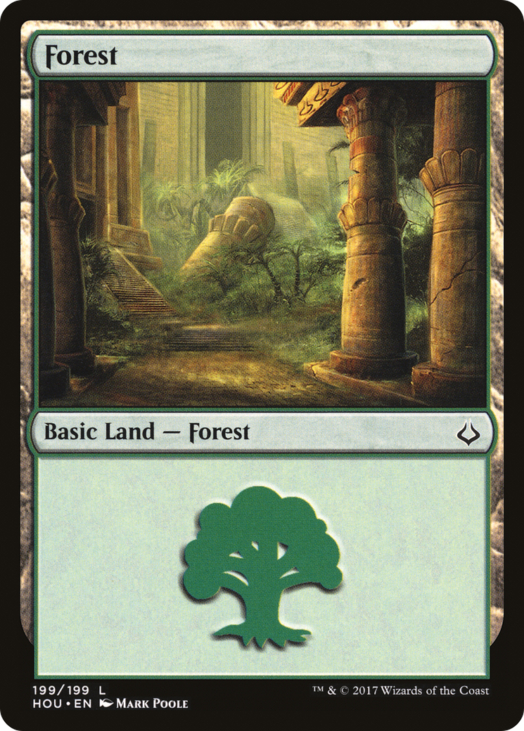 Forest (HOU-199) - Hour of Devastation Foil