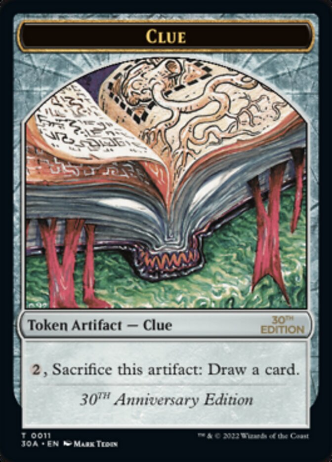 Clue (30A-011) - 30th Anniversary Tokens