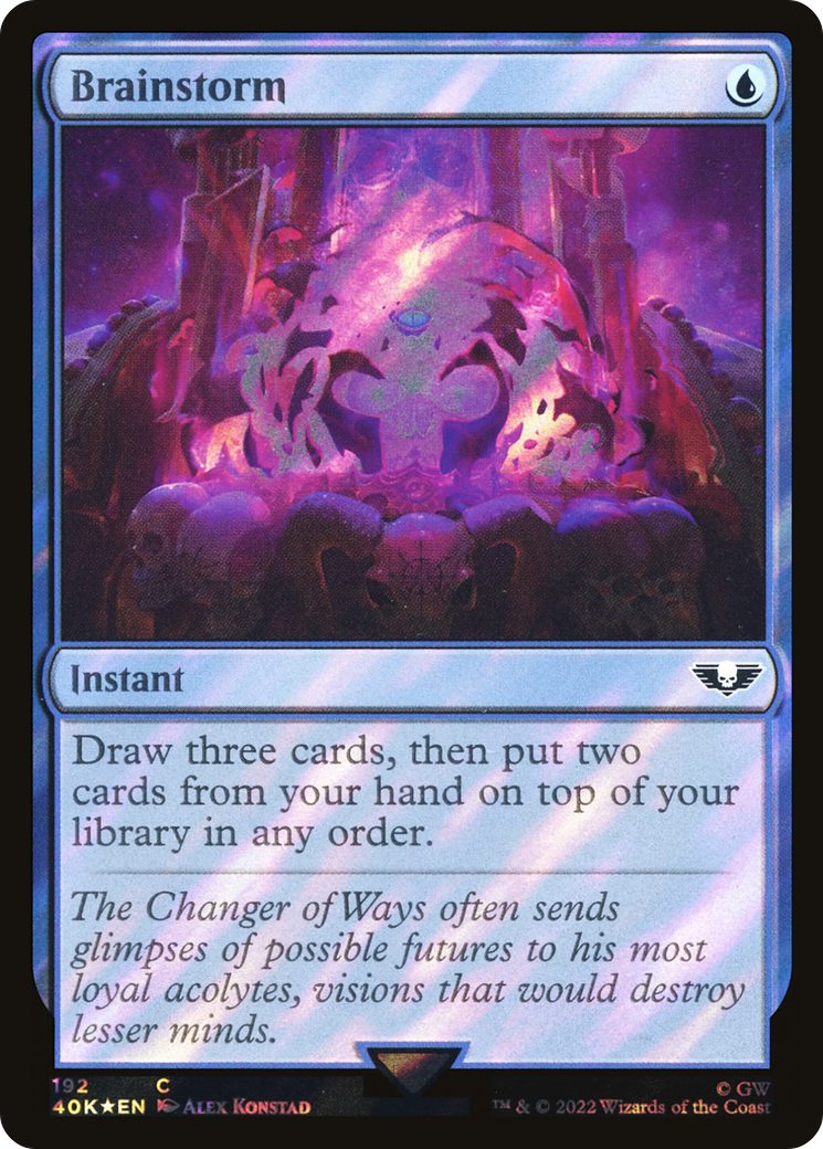 Brainstorm (40K-192★) - Warhammer 40,000 Commander Foil
