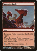 Teetering Peaks (PD2-030) - Premium Deck Series: Fire and Lightning Foil