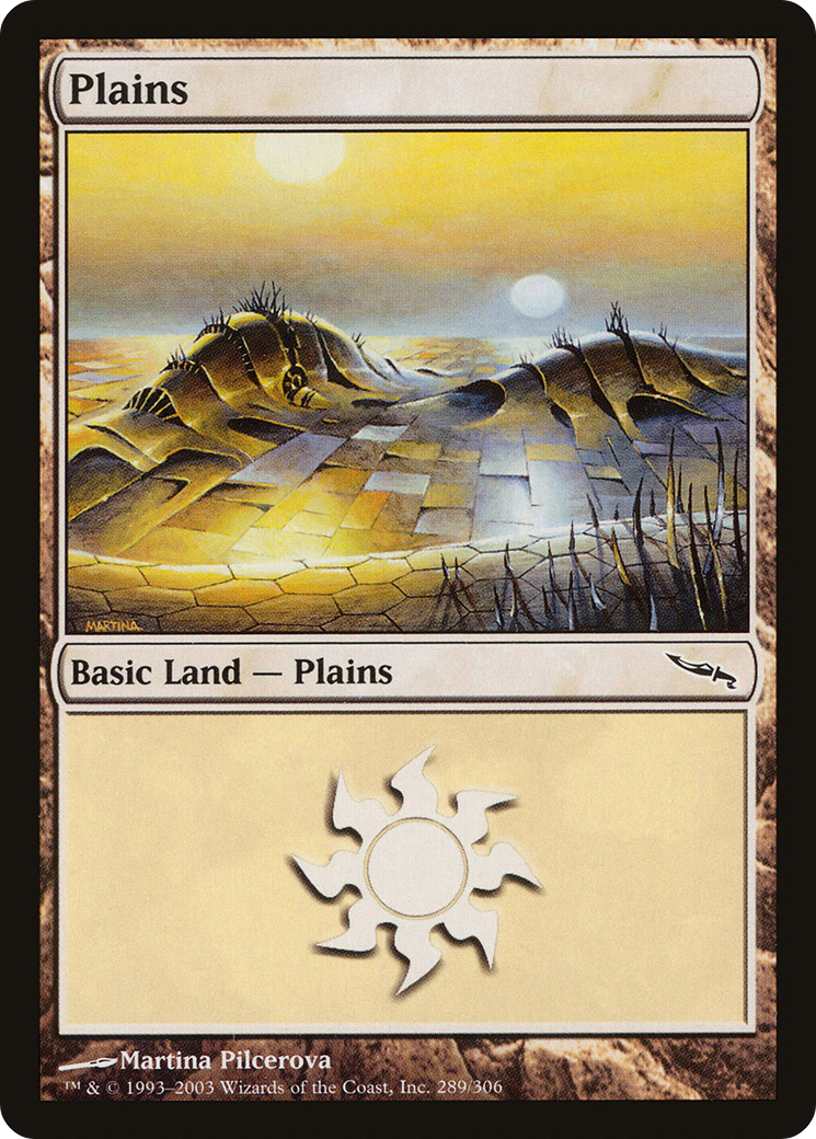 Plains (MRD-289) - Mirrodin Foil