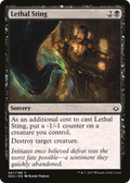 Lethal Sting (HOU-067) - Hour of Devastation Foil