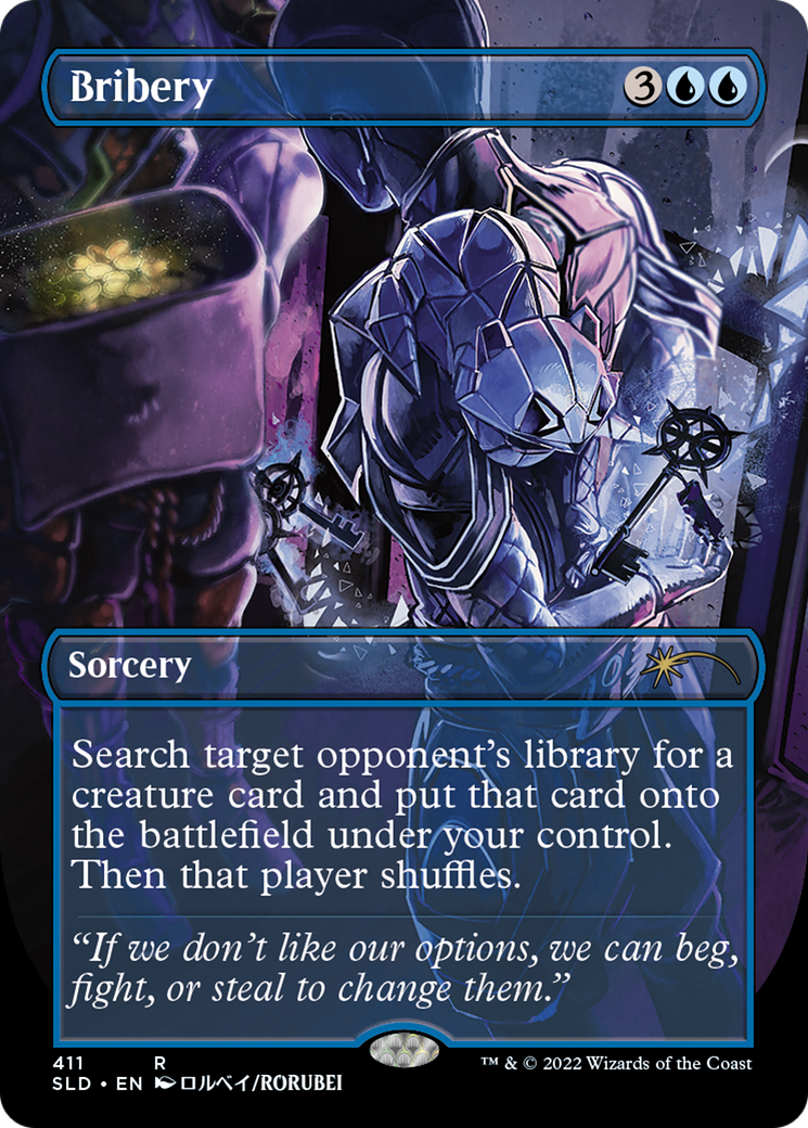 Bribery (SLD-411) - Secret Lair Drop (Borderless)