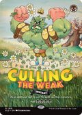 Culling the Weak (SLD-1818) - Secret Lair Drop (Borderless) Foil