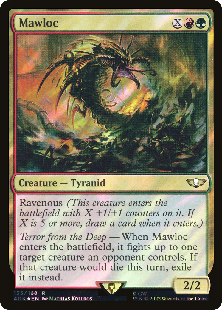 Mawloc (40K-133★) - Warhammer 40,000 Commander Foil