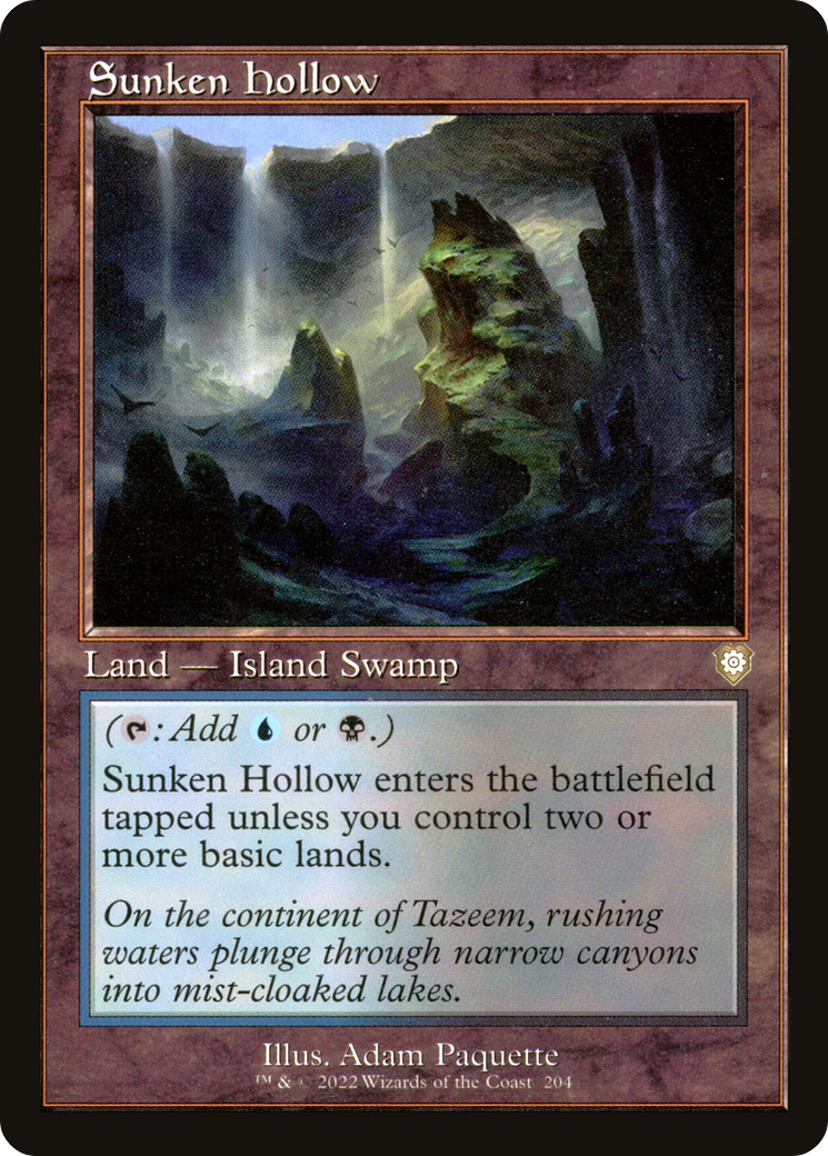 Sunken Hollow (BRC-204) - The Brothers' War Commander