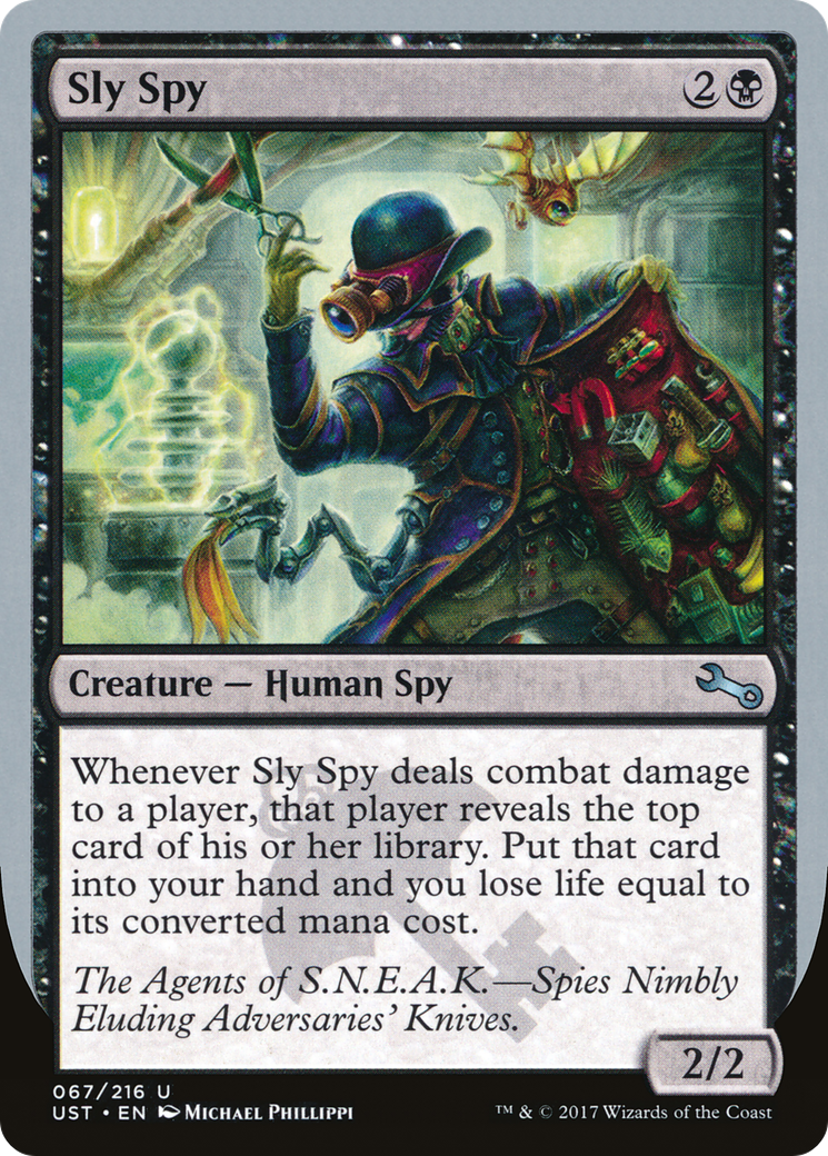 Sly Spy (UST-67E) - Unstable