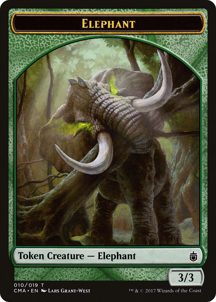 Elephant (CMA-010) - Commander Anthology Tokens