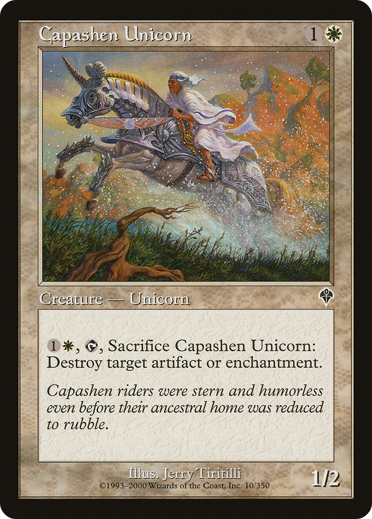 Capashen Unicorn (INV-010) - Invasion