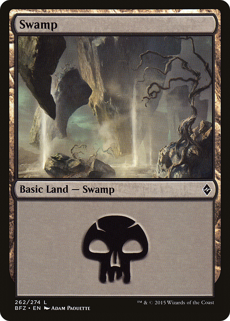 Swamp (BFZ-262A) - Battle for Zendikar