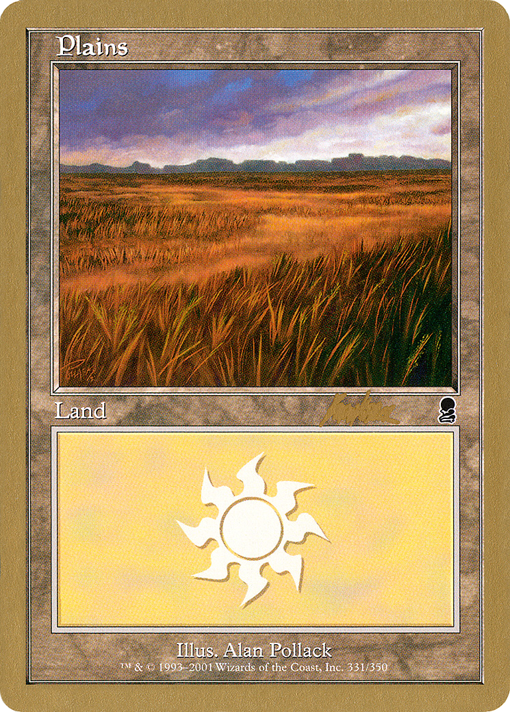 Plains (WCD-BK331A) - World Championship Decks 2002