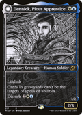 Dennick, Pious Apprentice // Dennick, Pious Apparition (MID-317) - Innistrad: Midnight Hunt: (Showcase, Double Faced Transform)