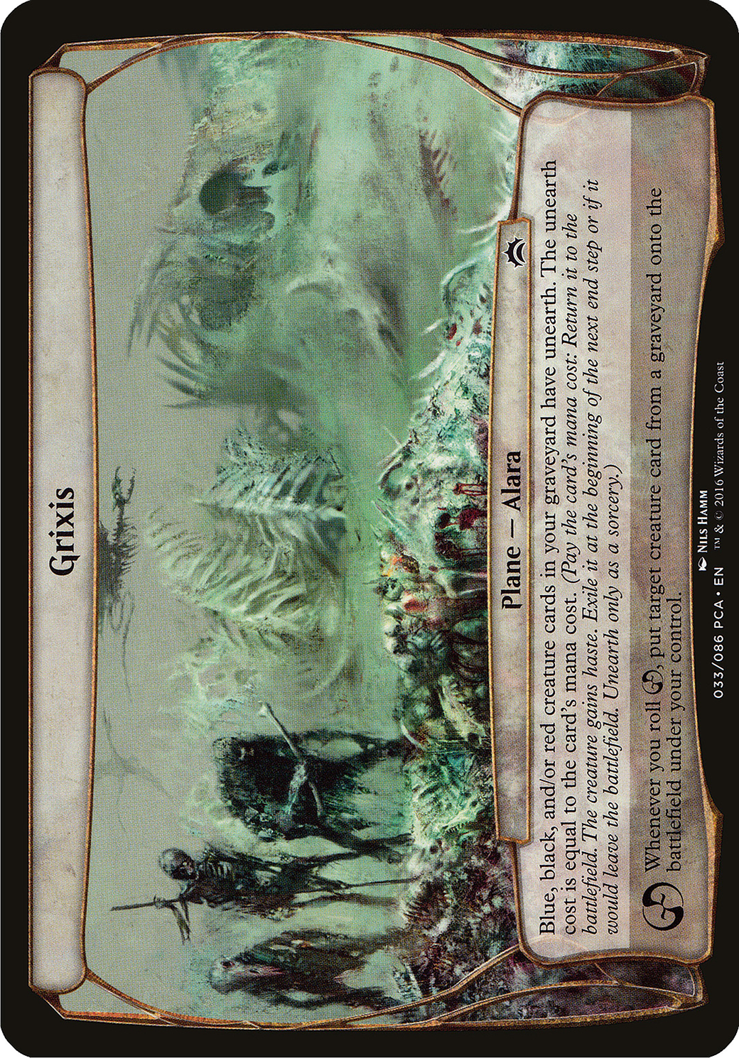 Grixis (OVER-033) - Planechase Anthology Planes