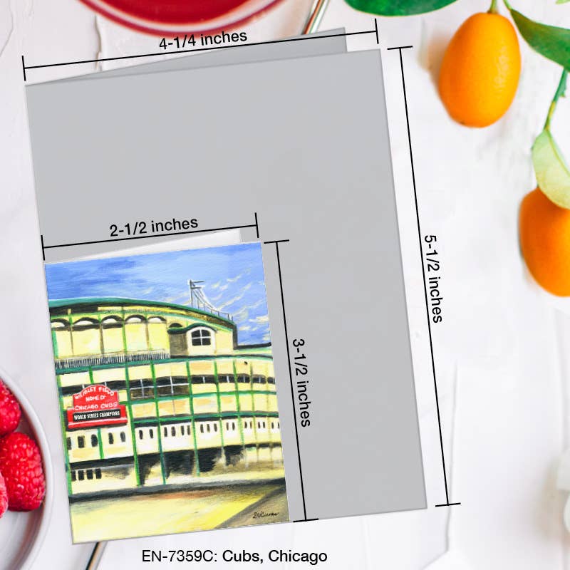 Cubs, Chicago, Greeting Card (#7359C)