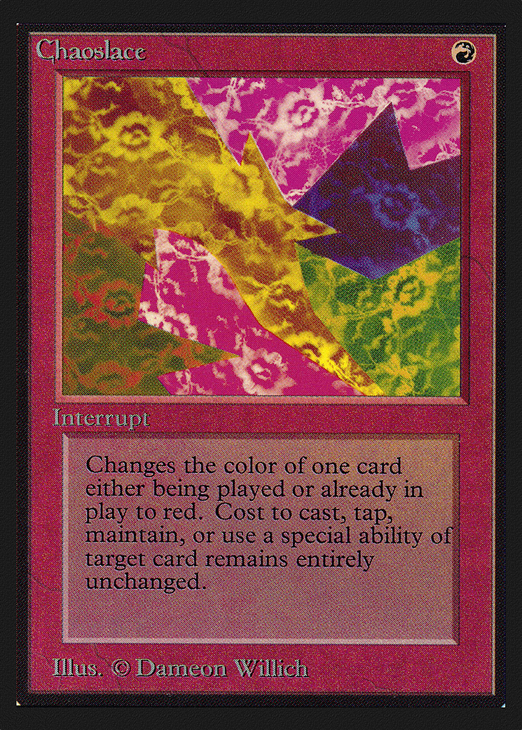 Chaoslace (IED-) - Intl. Collectors' Edition