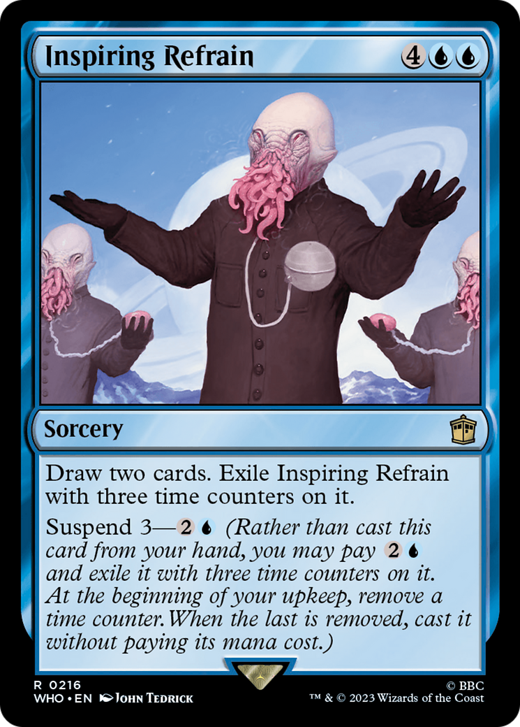 Inspiring Refrain (WHO-216) - Doctor Who Foil