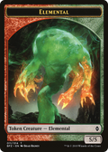 Elemental (BFZ-011) - Battle for Zendikar Tokens
