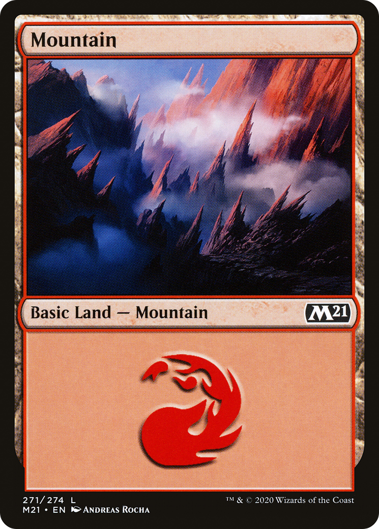 Mountain (M21-271) - Core Set 2021