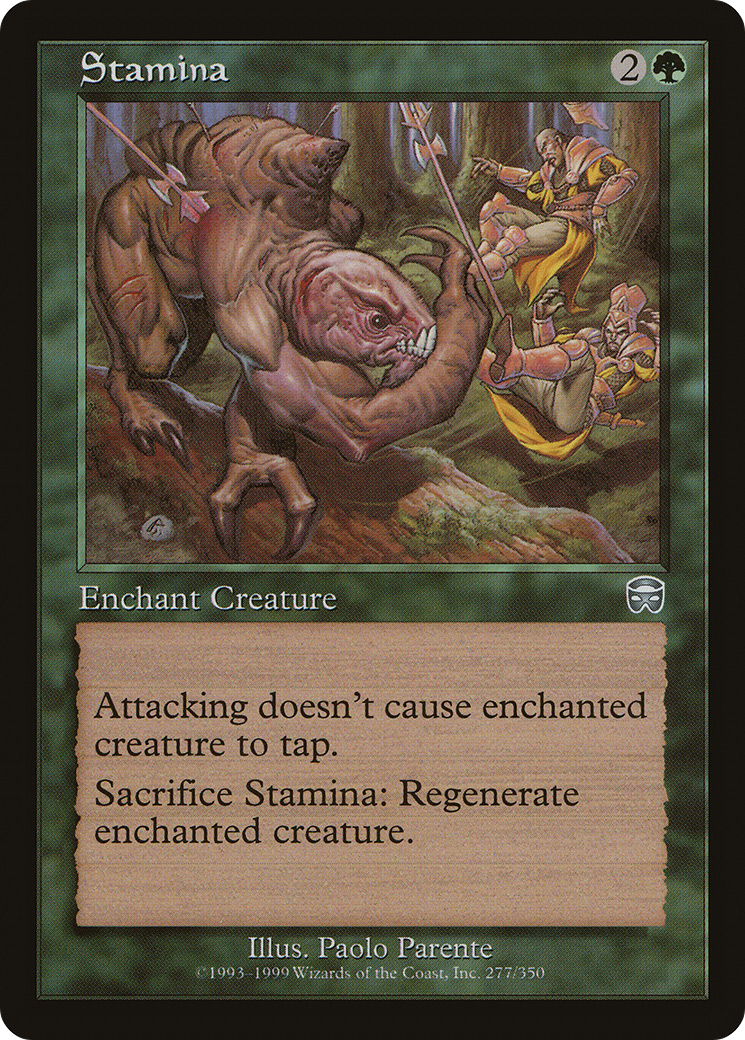 Stamina (MMQ-277) - Mercadian Masques Foil