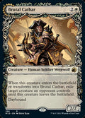 Brutal Cathar // Moonrage Brute (MID-286) - Innistrad: Midnight Hunt: (Showcase, Double Faced Transform)